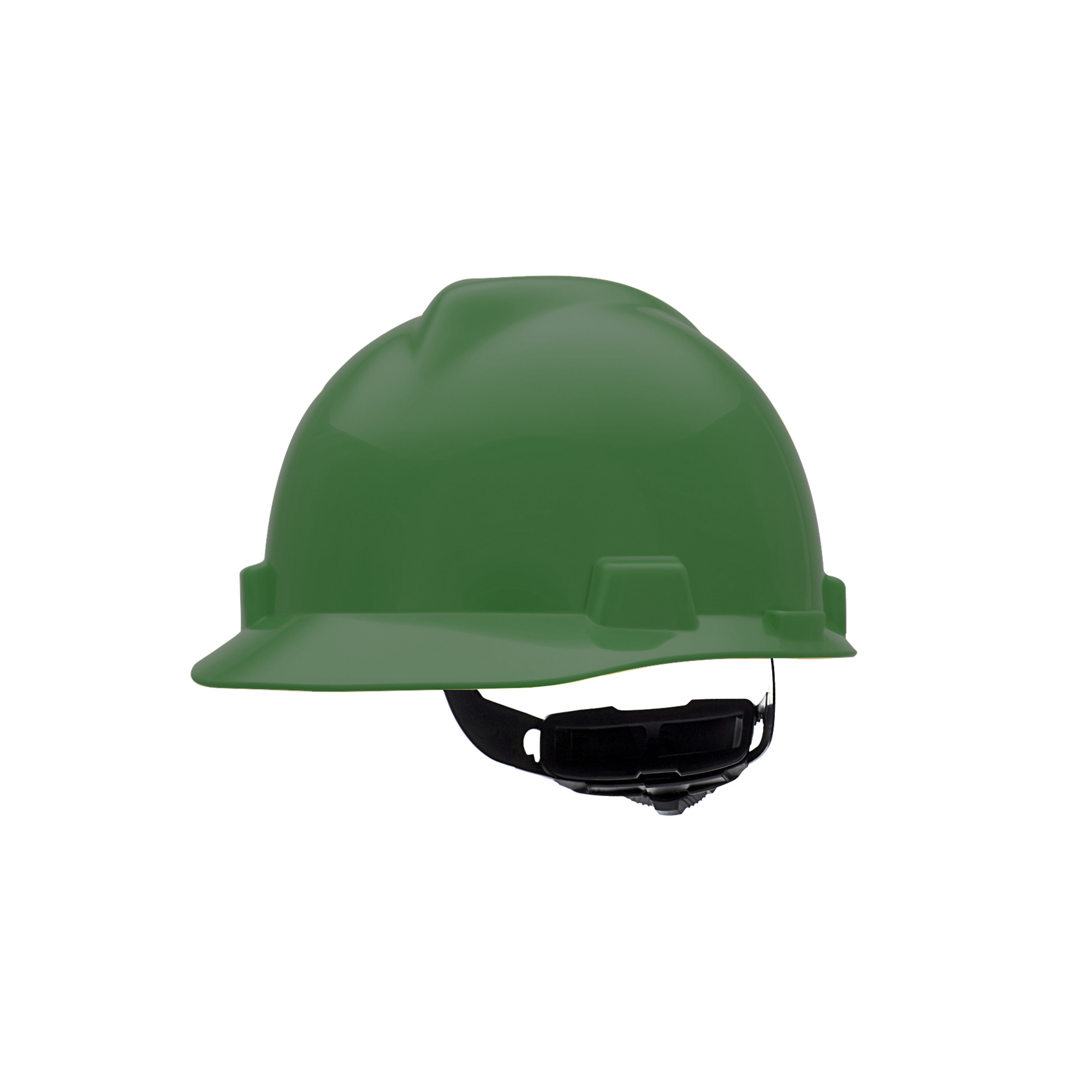 V-Gard Slotted Cap, Green, w/Fas-Trac III Suspension